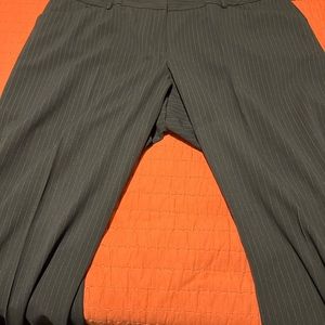 Classic 3 piece Tahari pin stripe suit with jacket, skirt and pants